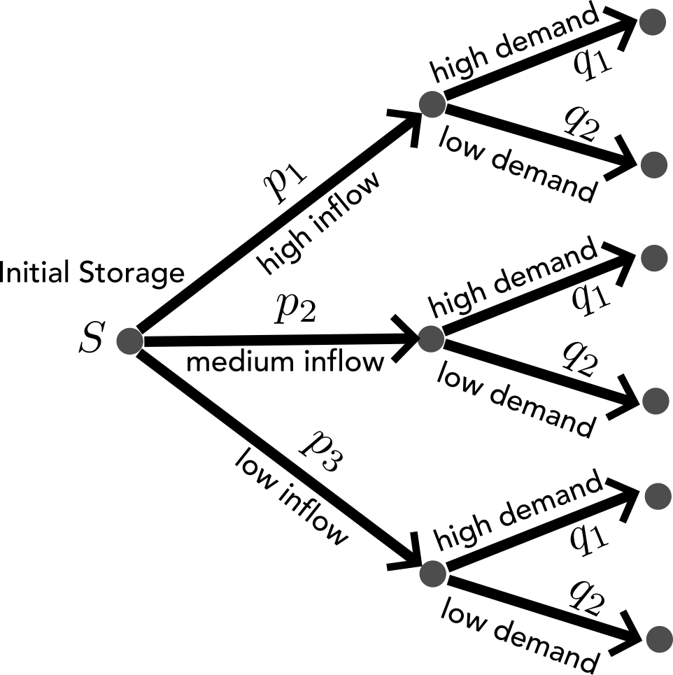 Reservoir Scenario Tree